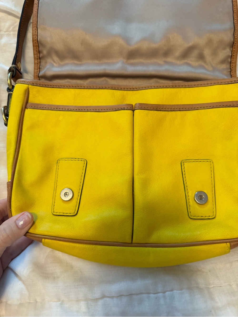 Coach shoulder purse - Picture 3 of 8